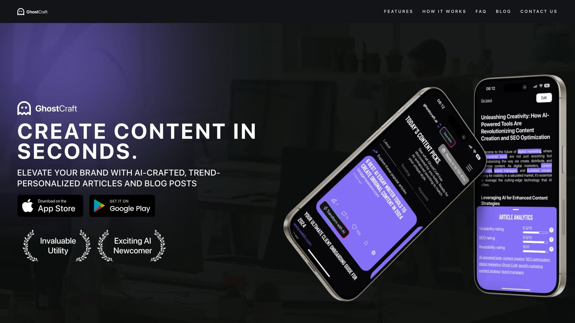 Ghost Craft: AI-Powered SEO thumbnail