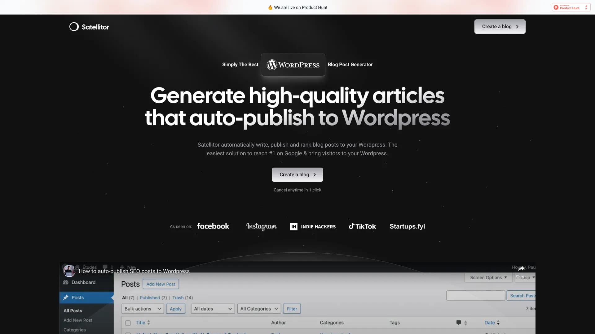 Satellitor for Wordpress thumbnail