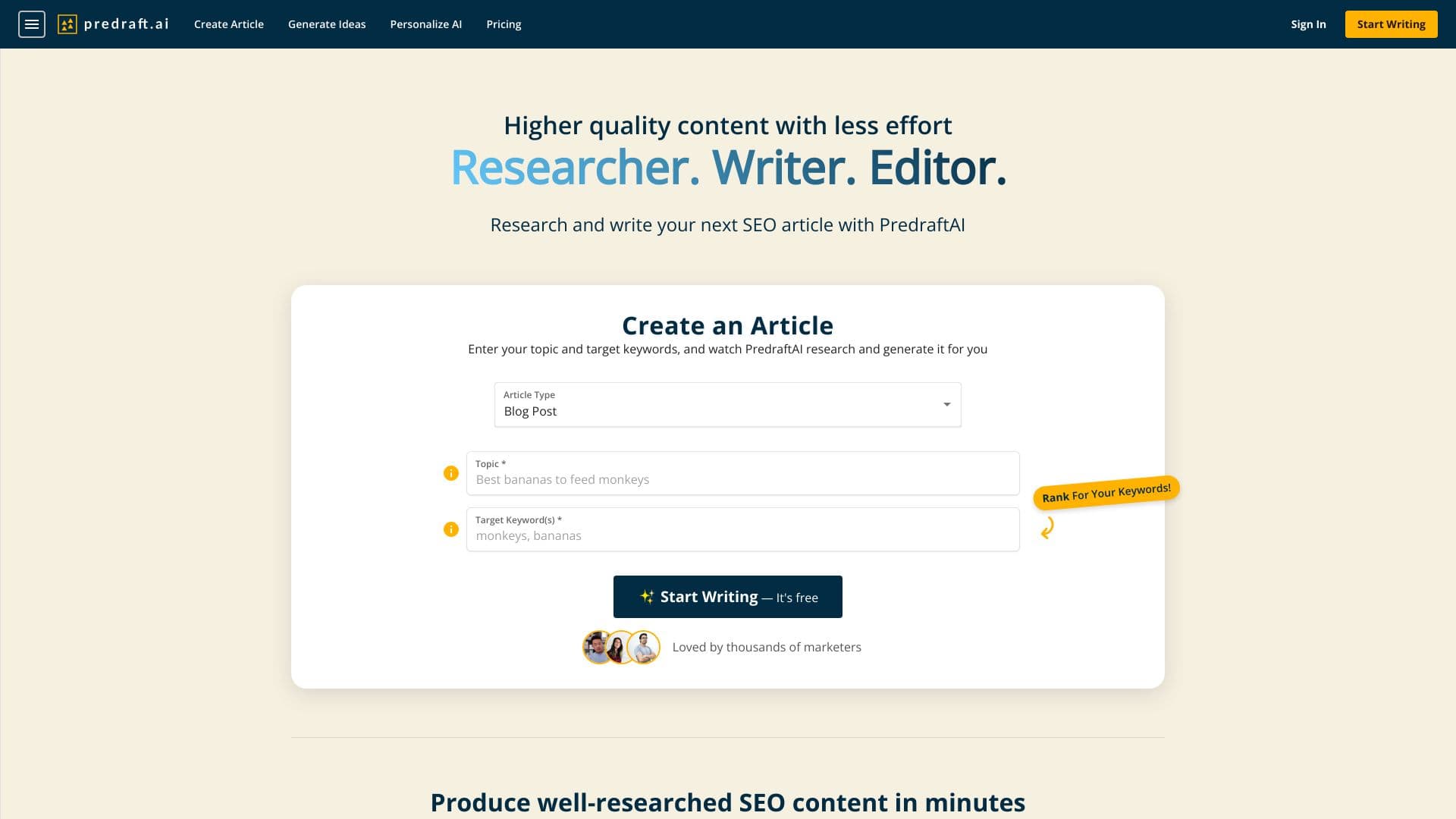 predraft.ai thumbnail