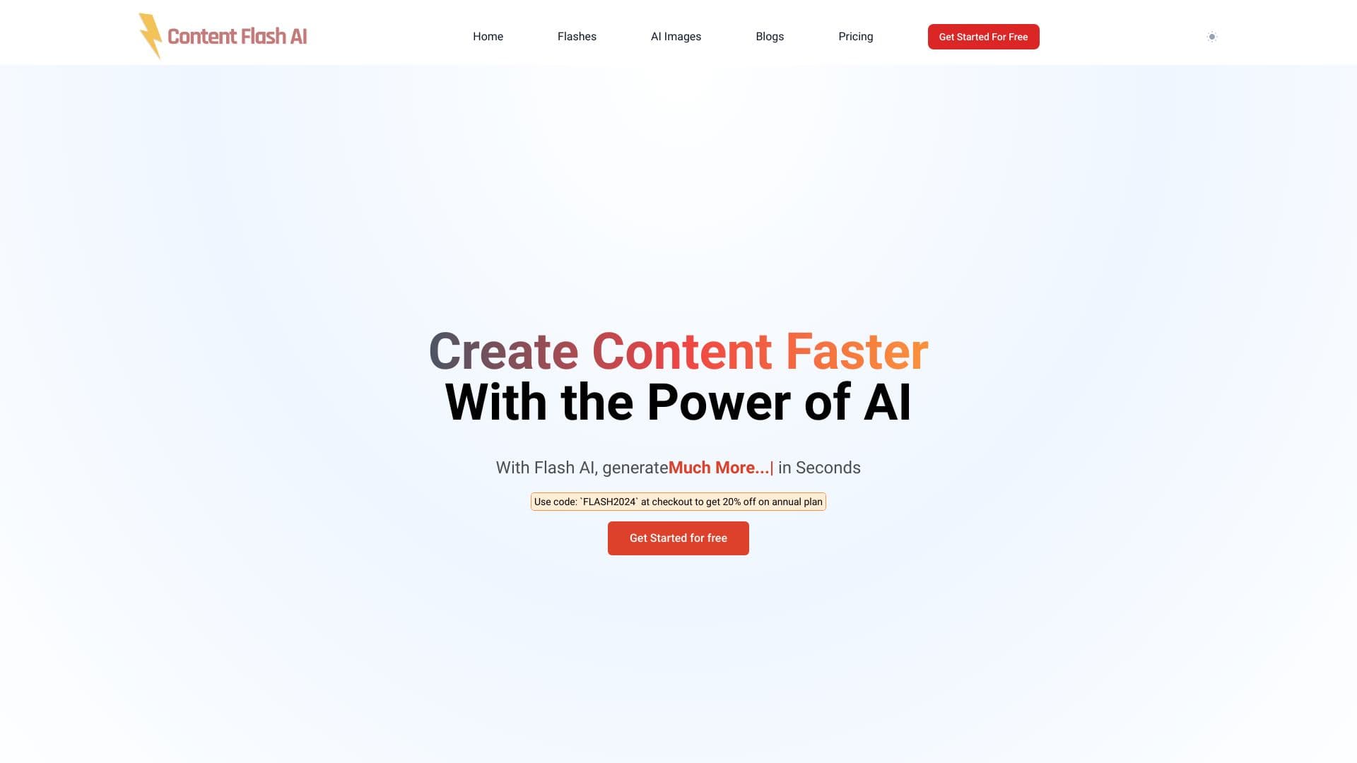 Content Flash AI thumbnail