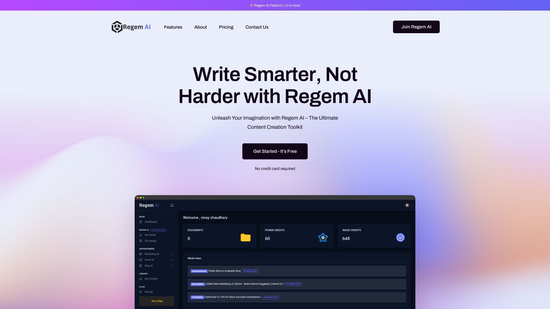 Regem AI Platform thumbnail