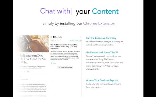 Storytell.ai: ChatGPT with your Content thumbnail