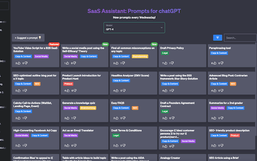 SaaS Assistant for ChatGPT thumbnail