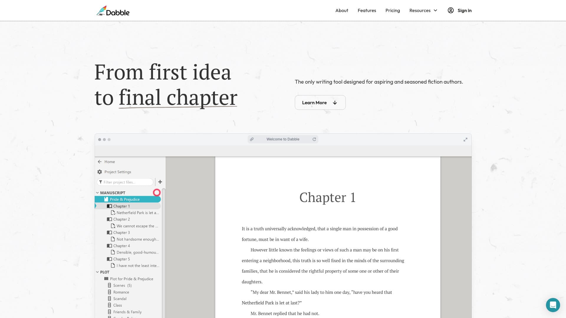 Dabble Book Writing Software thumbnail