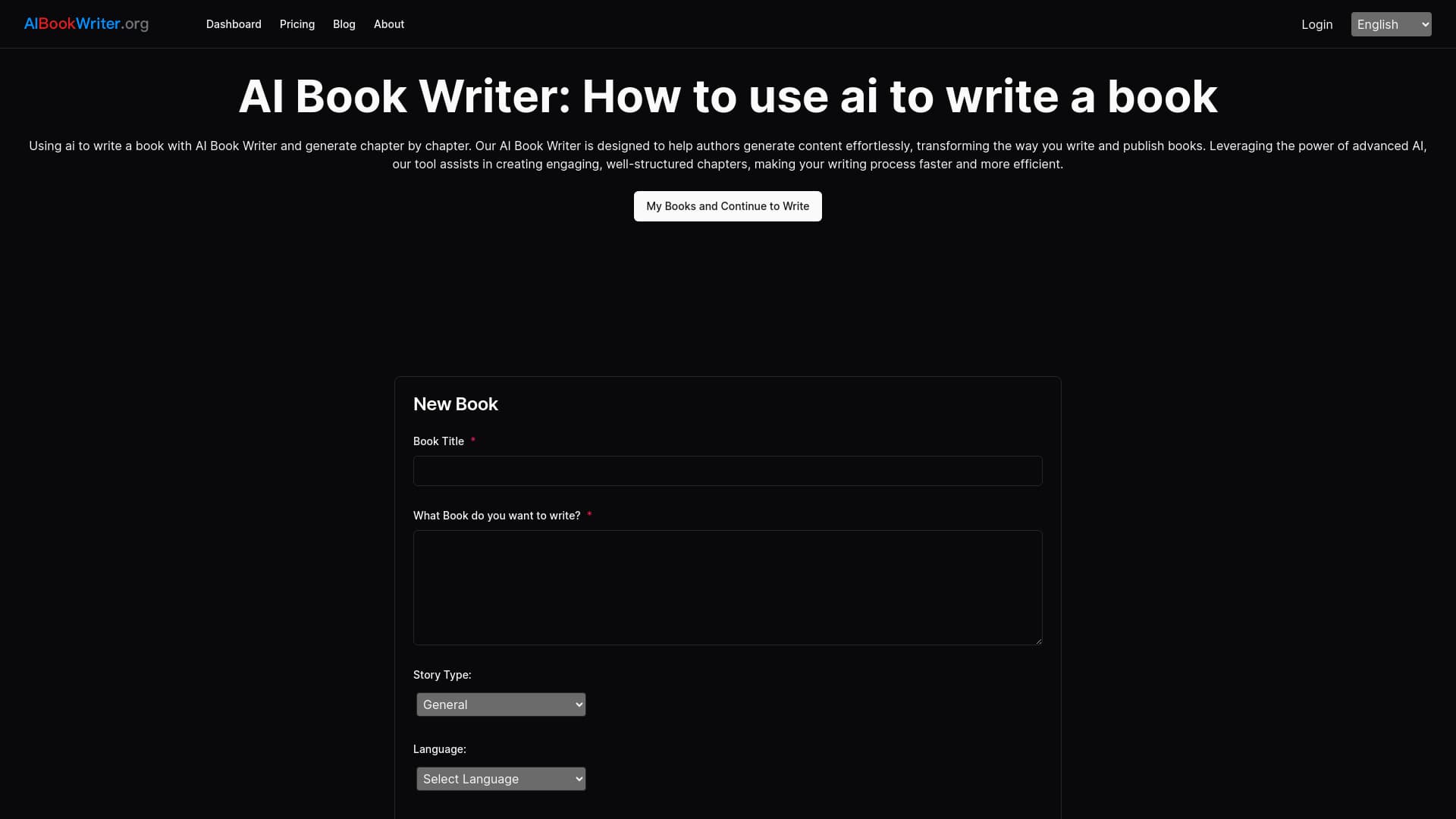 AI Book Writer thumbnail