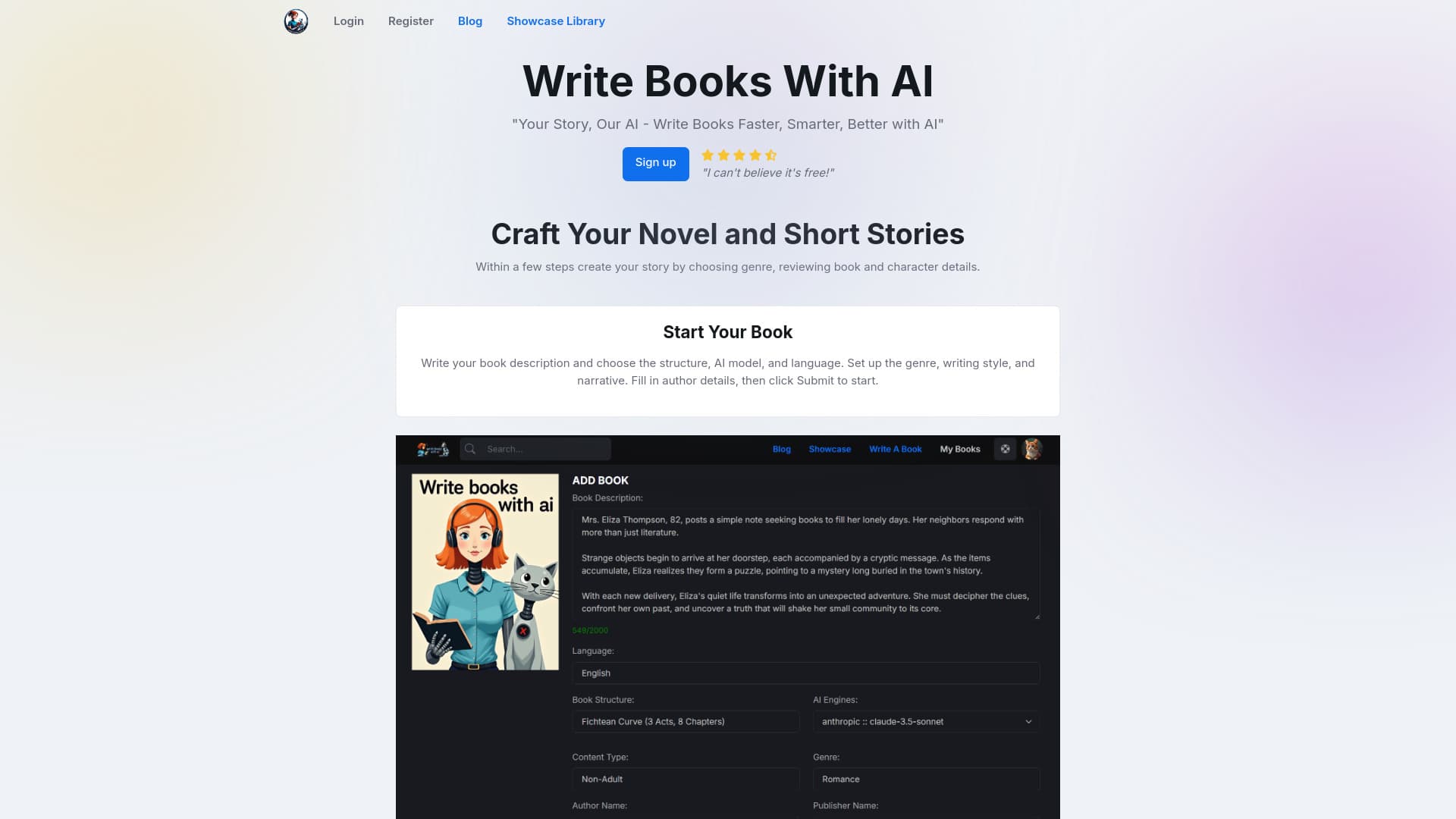 Write Books with AI thumbnail