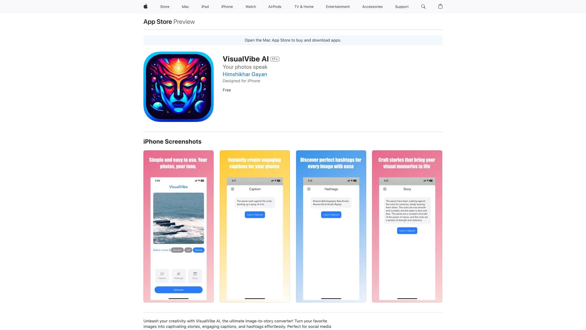 VisualVibe AI thumbnail