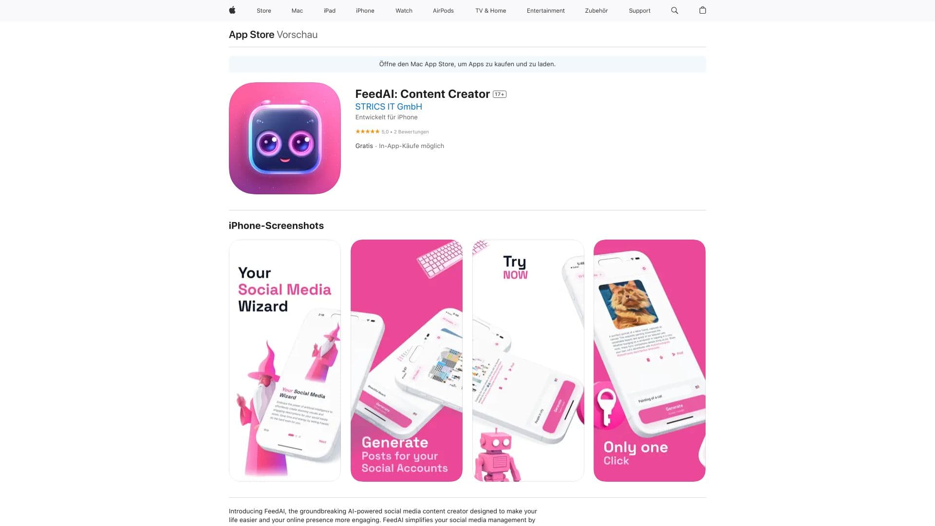 FeedAI: Content Creator thumbnail