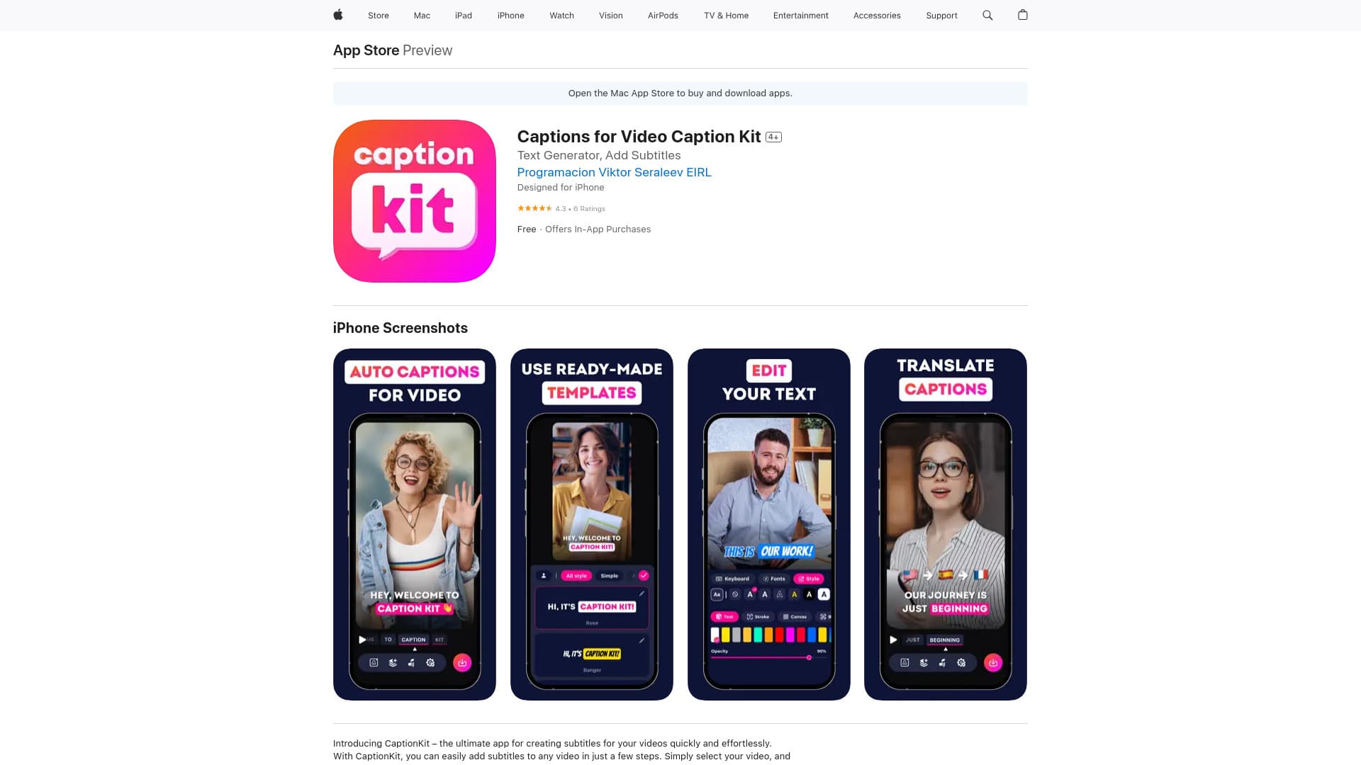 CaptionKit thumbnail