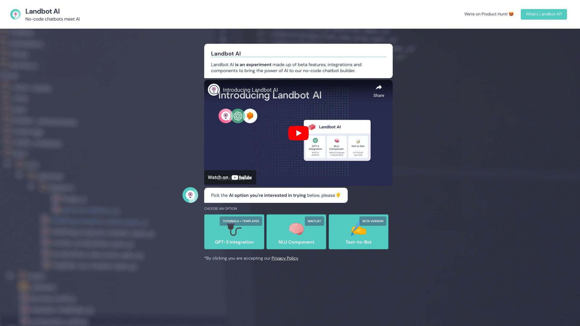 Landbot AI thumbnail