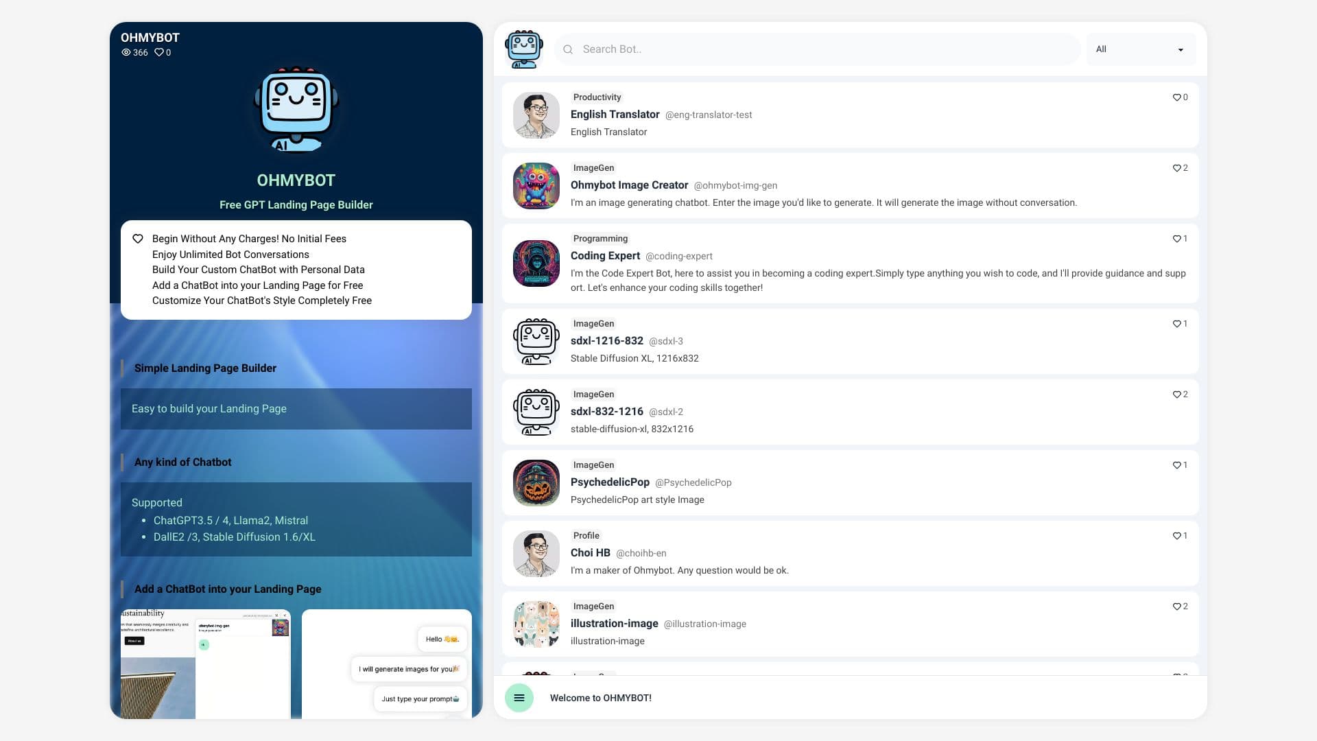 Free GPT-Landing Page Builder thumbnail