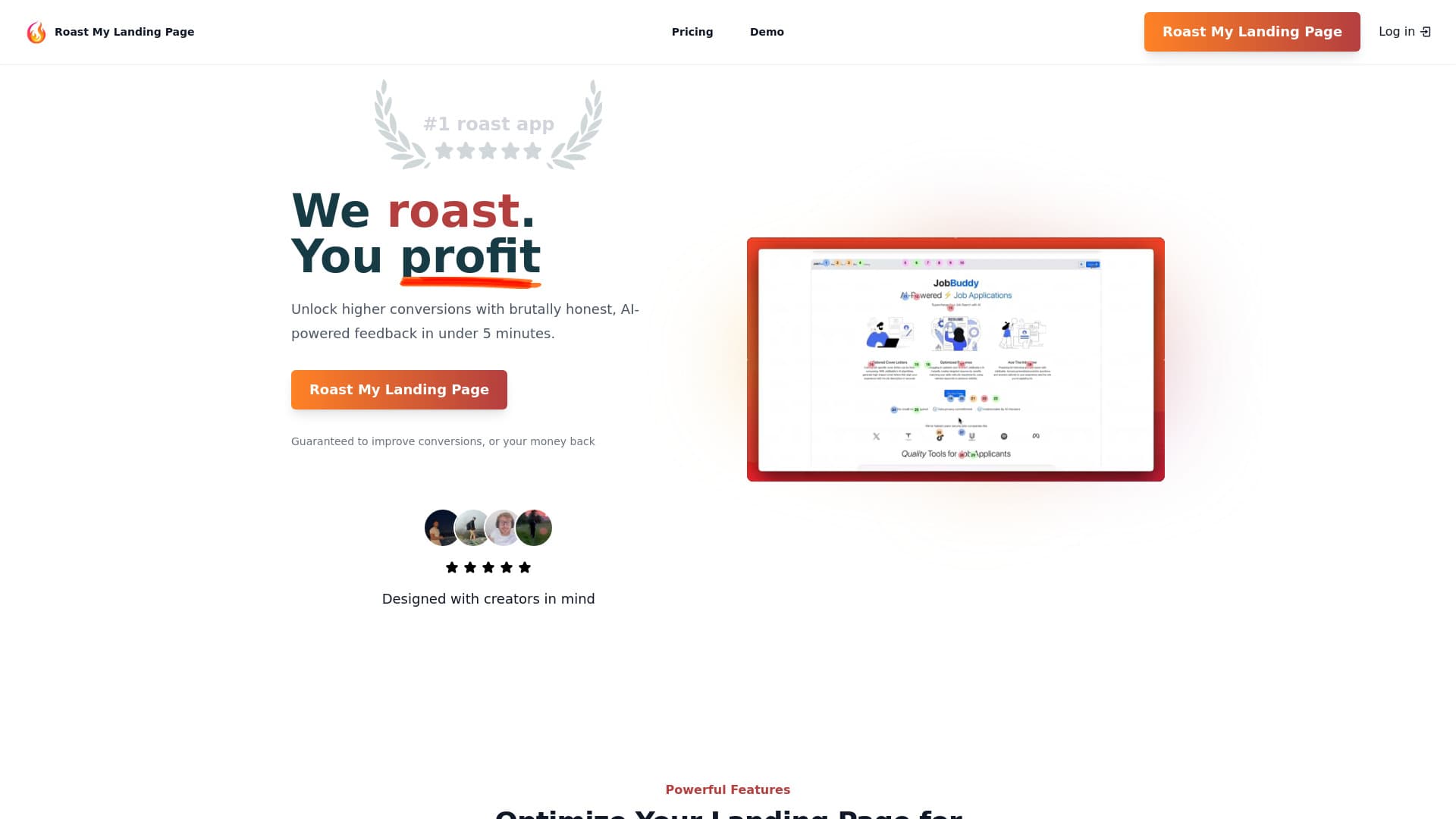 Roast My Landing Page thumbnail