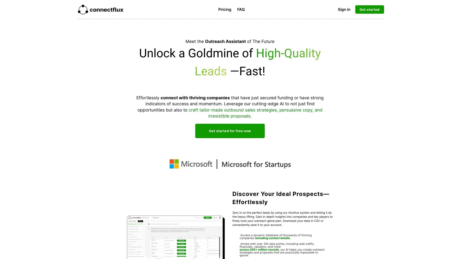 Outreach AI Assistant - ConnectFlux.ai thumbnail