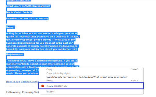 HARO Helper thumbnail