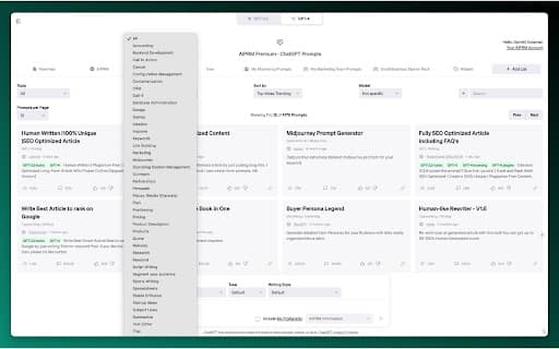 AIPRM for SEO thumbnail