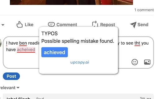 Upcopy.ai Chrome Extension thumbnail