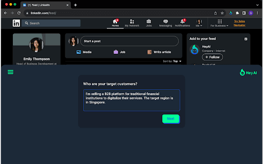 HeyLead: Your Lead Gen AI-Sidekick thumbnail