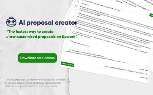 Proposals Generator for Upwork Users thumbnail