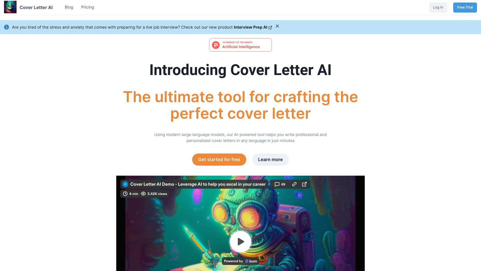 Cover Letter AI thumbnail
