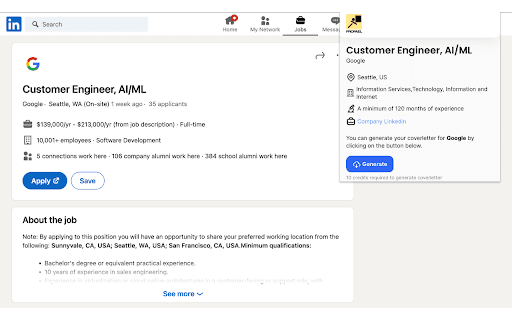 Cover Letter Generator by Propael thumbnail