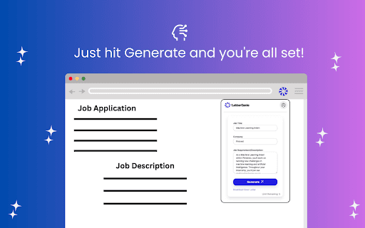 LetterGenie - Craft and Download Your Perfect Cover Letter in Seconds. thumbnail