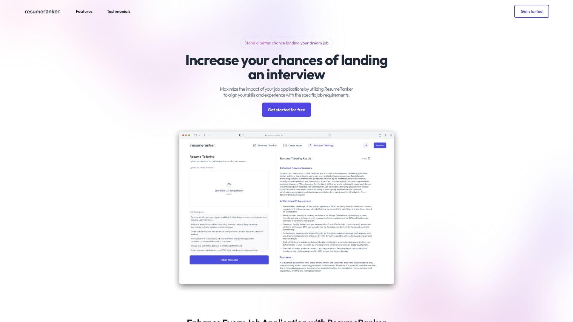 ResumeRanker thumbnail