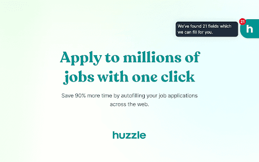 Huzzle Easy Apply - Autofill job applications thumbnail