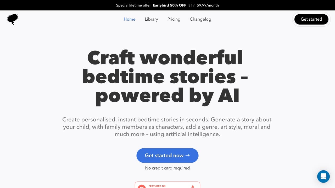 BedtimeStory AI thumbnail