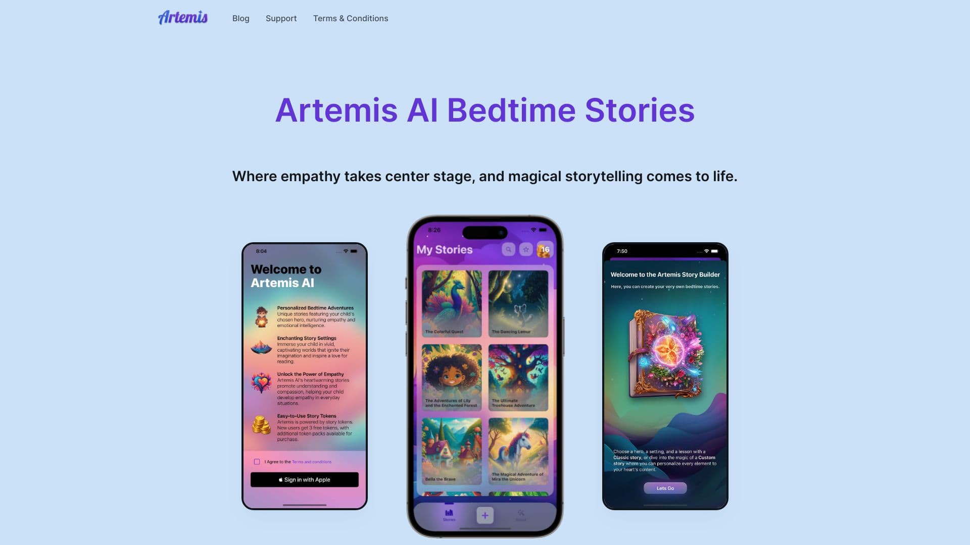 Artemis AI: Bedtime stories with heart thumbnail