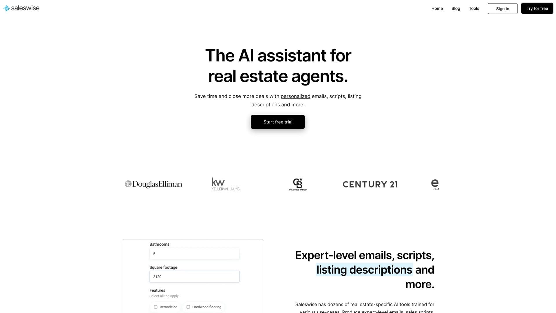 Saleswise | AI Tools for Real Estate Agents thumbnail