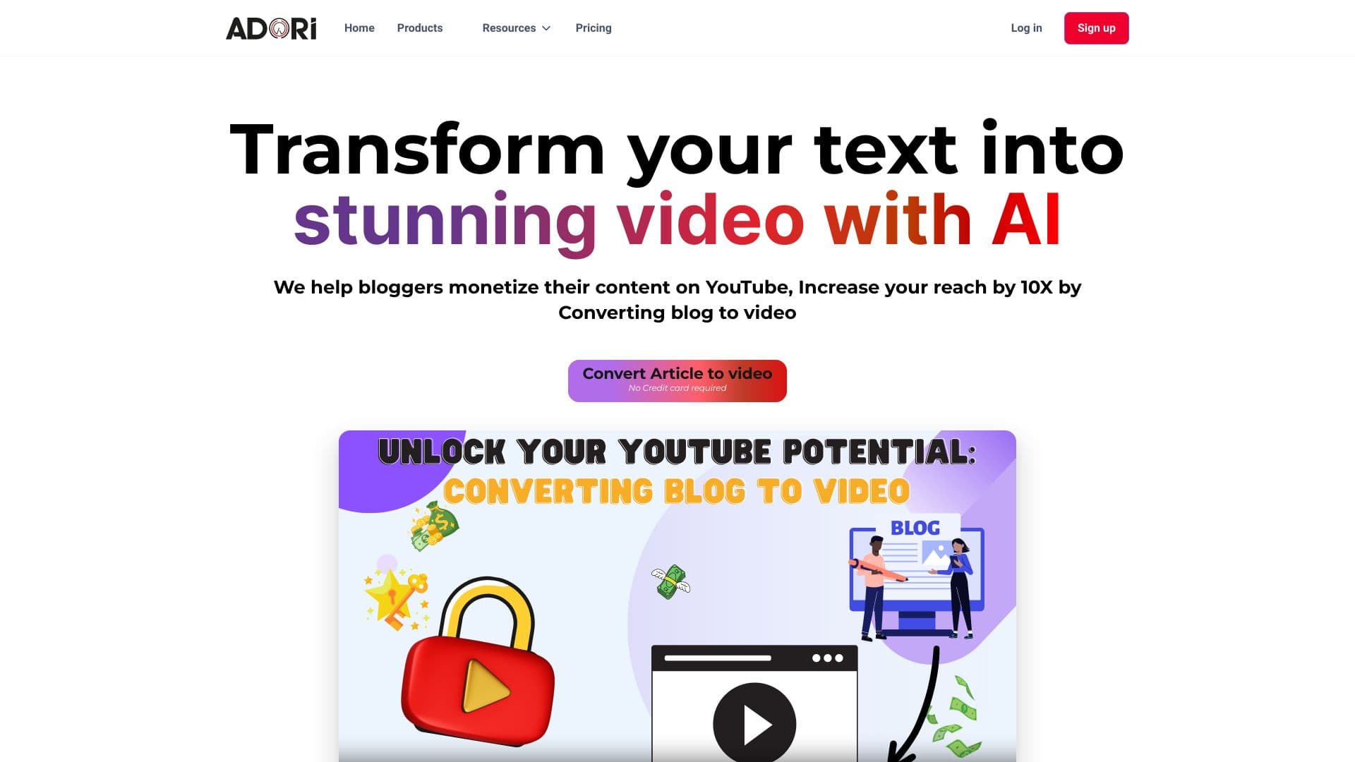 BlogToVideoAI thumbnail