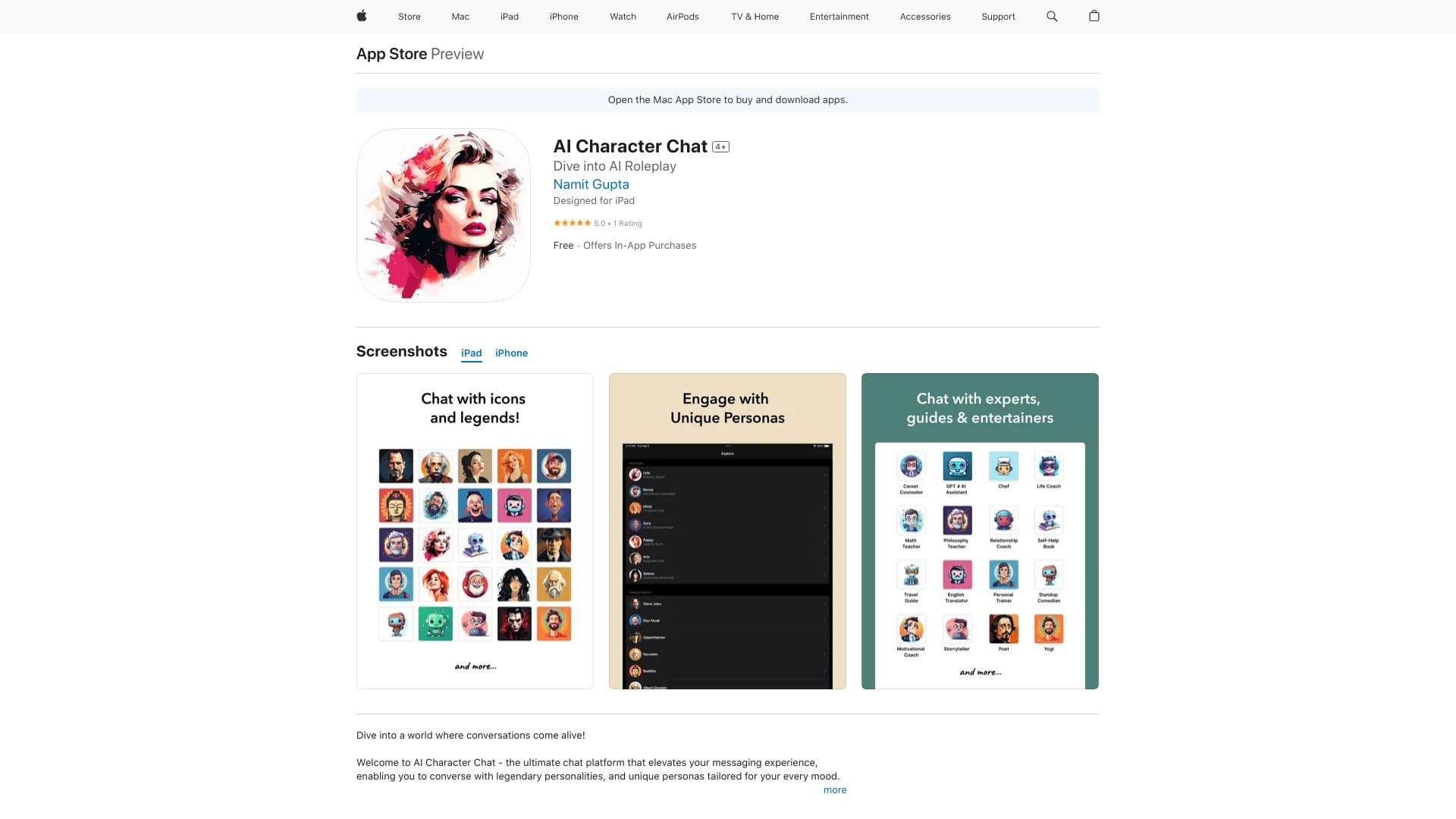 AI Persona Chat thumbnail