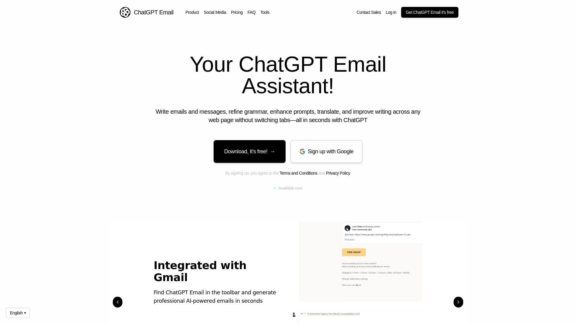 ChatGPT Email thumbnail