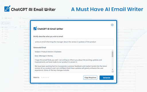 ChatGPT AI Email Writer thumbnail