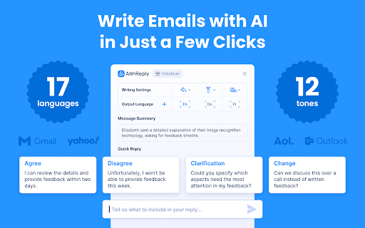 AI Writer and Grammar Checker Tool – AImReply thumbnail