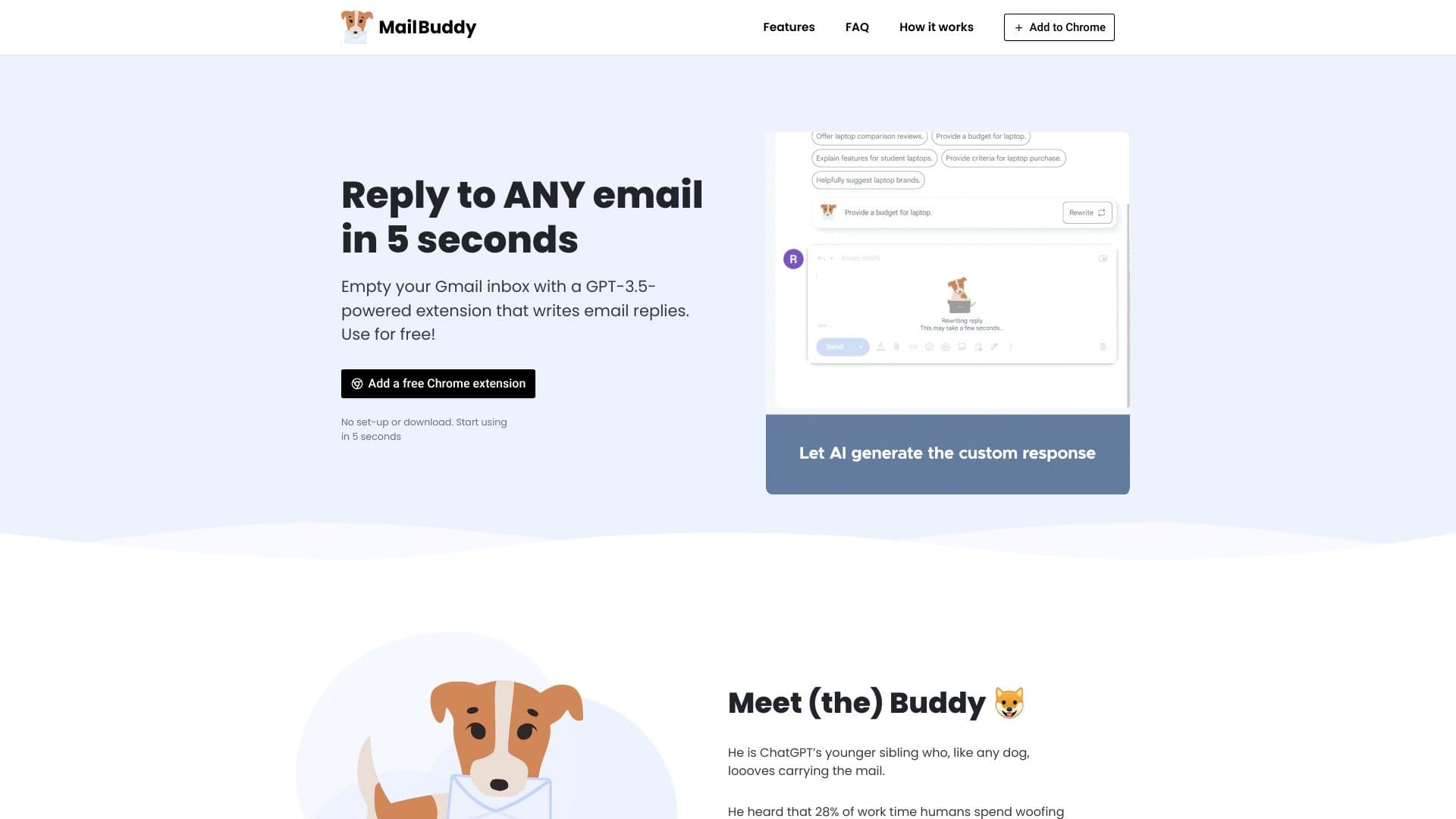 MailBuddy - ChatGPT AI Email Assistant thumbnail