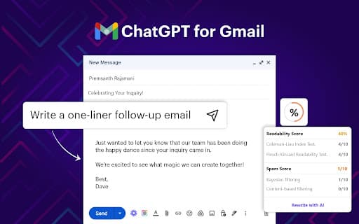 ChatGPT For Gmail thumbnail