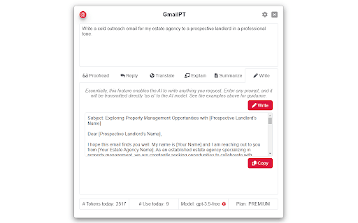 Gmail AI Assistant - GmailPT thumbnail