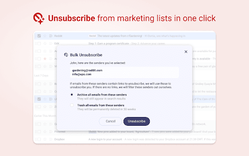 Baxter - Email Organizer & Unsubscriber thumbnail