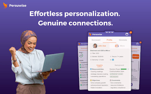 Persuwise: AI Writer & 360 Outreach Assistant thumbnail