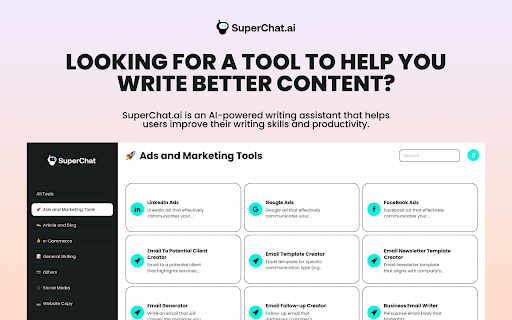 SuperChat.ai Extension thumbnail