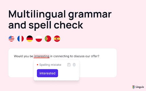 Linguix — Grammar Checker and AI Writing App thumbnail