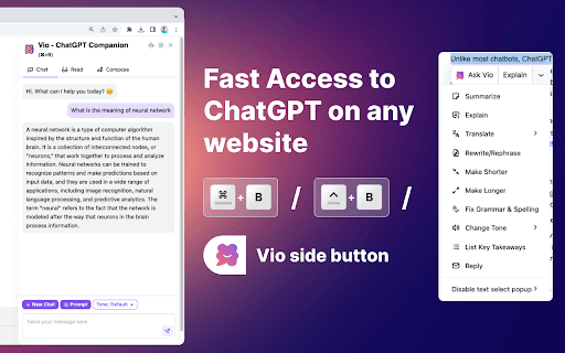 Vio - Your ChatGPT Companion thumbnail