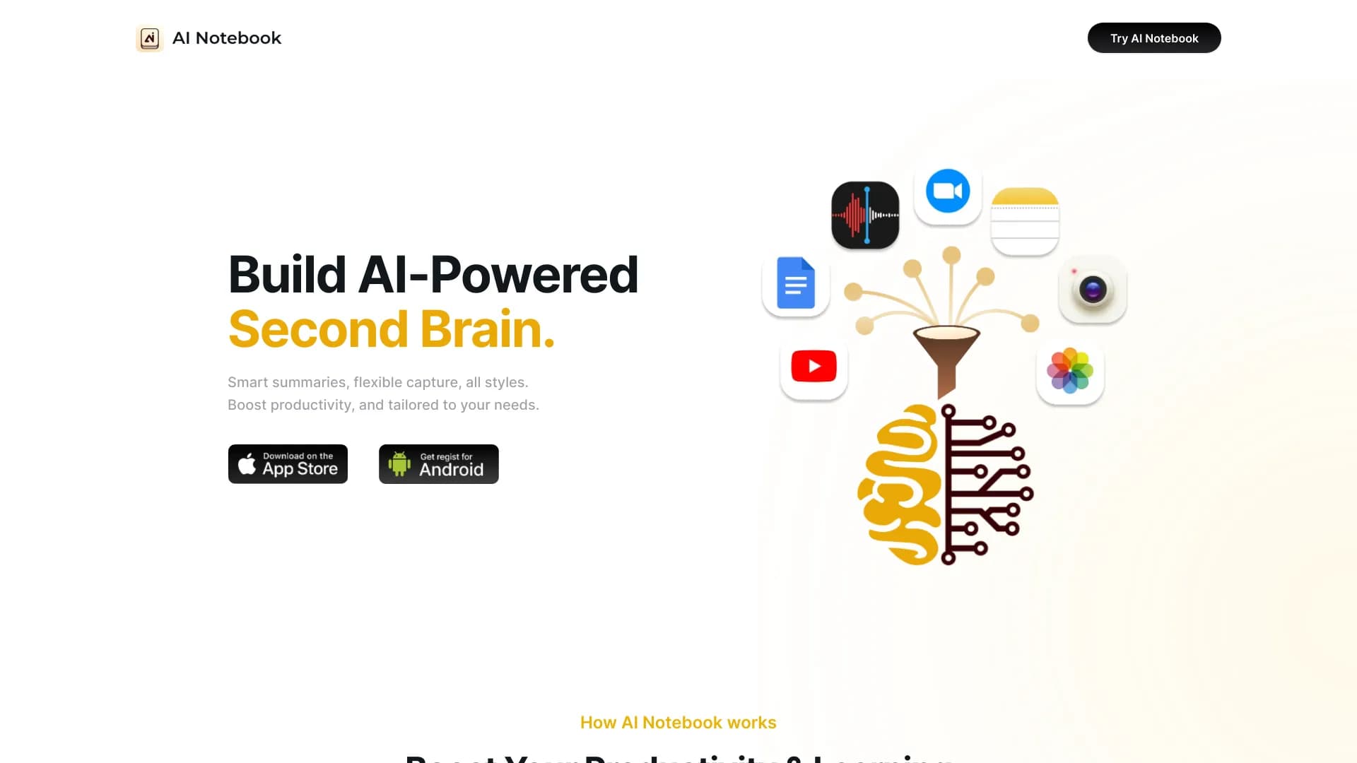 AI Notebook App thumbnail