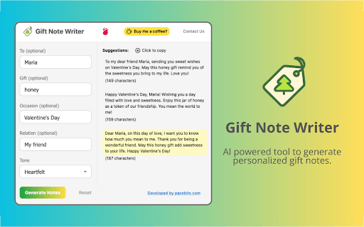 Gift Note Writer thumbnail