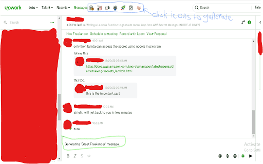 Upwork Client Coversation Aid thumbnail