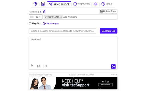 Free Bulk Sender for WA Messenger ⚡️ by AI thumbnail