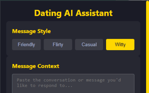 Dating AI Assistant thumbnail