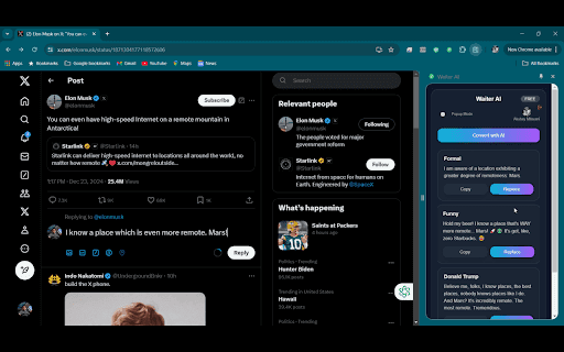 WAIter (WhatsApp AI Reiterator) thumbnail