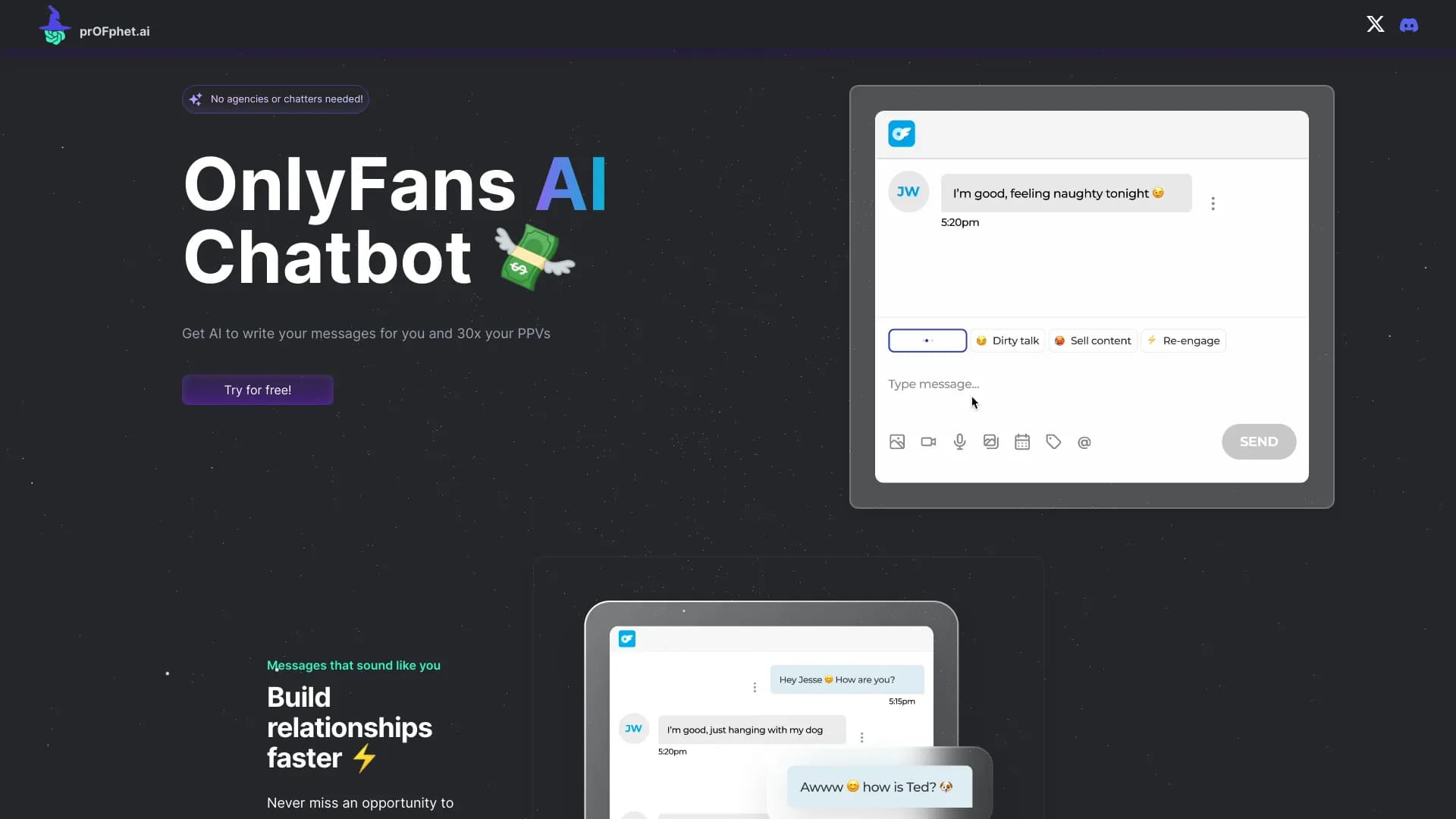 PrOFphet- OF AI Chatbot thumbnail